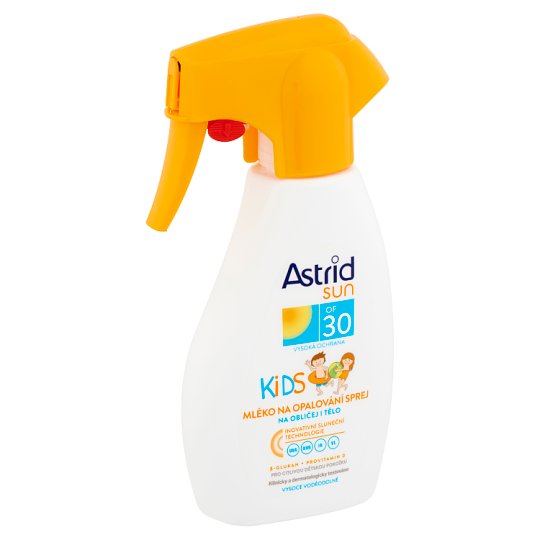 Astrid Sun Kids gyermek naptej spray SPF30 200 ml