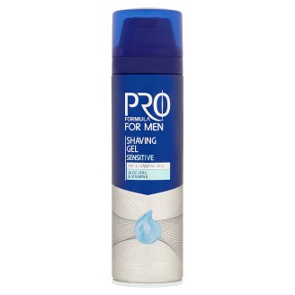 Tesco Pro Formula for Men Sensitive borotvazselé 200 ml