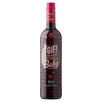 TGIF! Baby Raspberry Flavoured Rose Wine-Based Cocktail 6% 750 ml