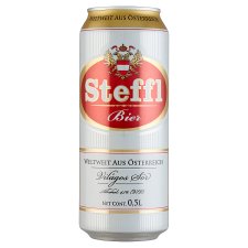 Steffl világos sör 4,1% 0,5 l doboz