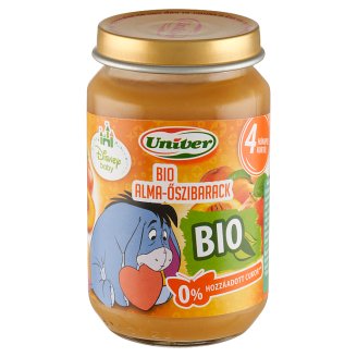 Univer alma-őszibarack bébidesszert 4 hónapos kortól 163 g