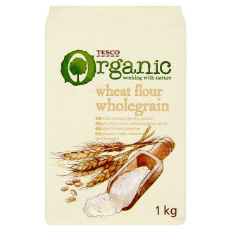 Tesco BIO teljes kiőrlésű búzaliszt 1 kg