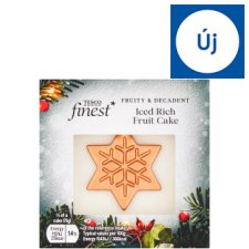 Tesco Finest Iced Rich Fruit Cake 150 g