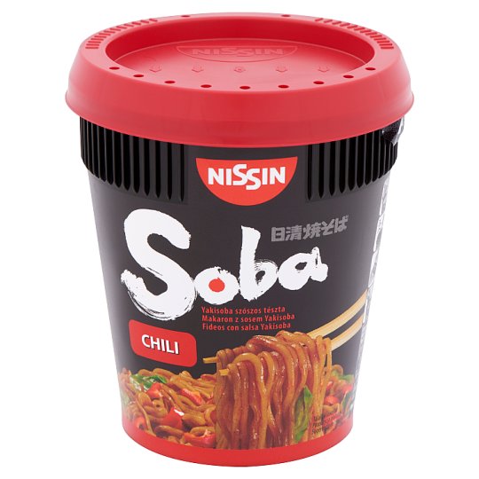 Nissin Soba Chili szószos tészta 92 g