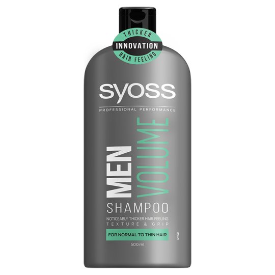 Syoss Men Volume Shampoo For Normal To Thin Hair 500 Ml Tesco