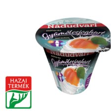 Nádudvari élőflórás, barackos, zsírszegény gyümölcsjoghurt 125 g