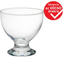 Tesco Glass Ice Cream Bowl