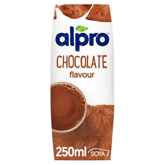 ALPRO Chocolate Soya Drink 250 ml - Tesco Online, Tesco ...