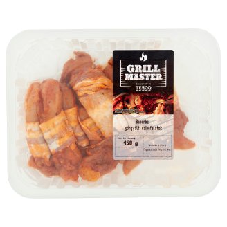 Tesco Grill baconos csibefalatok 450 g