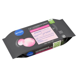 NIVEA MicellAir Skin Breathe Expert micellás arctisztító kendő 20 db