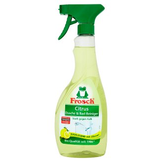 Frosch citromos zuhany és fürdő tisztító spray 500 ml