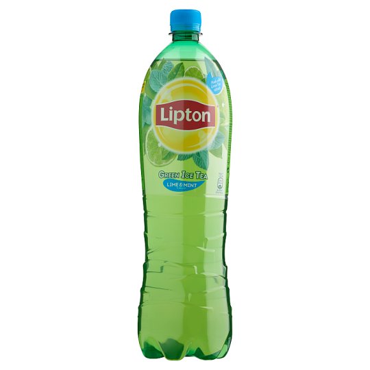 Lipton Green Ice Tea csökkentett energiatartalmú lime és menta ízű szénsavmentes üdítőital 1,5 l