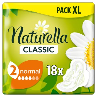 Naturella Classic Normal Camomile Egészségügyi Betét, 18 db