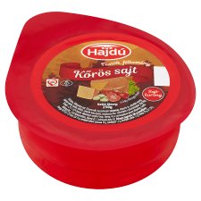 Hajdú Kőrös füstölt, félzsíros, félkemény sajtkorong 250 g