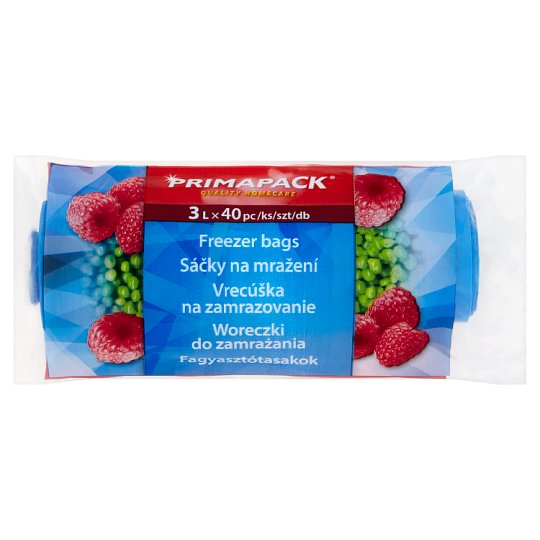 Primapack fagyasztótasakok 3 l 40 db