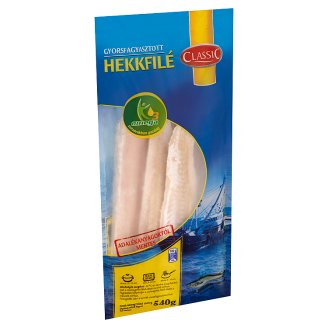 Classic gyorsfagyasztott hekkfilé hozzáadott vízzel 600 g
