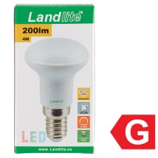 Landlite R50 200 lm 4 W E14 3000K LED izzó