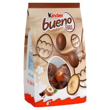 Kinder Bueno Eggs Wafer with Milk Chocolate Coating and Milk-Hazelnut Filling 80 g