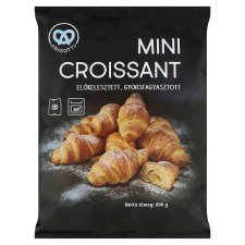 Frigotti Pre-Fermented, Quick-Frozen Mini Croissant 600 g