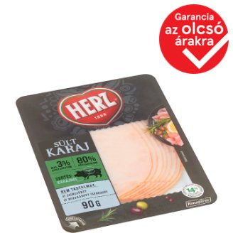 HERZ Gála szeletelt sült karaj 90 g