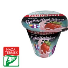 Nádudvari Low-Fat Strawberry Fruit Yoghurt with Live Cultures 125 g