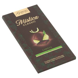 Gorenjka Mistica étcsokoládé lime készítménnyel 100 g