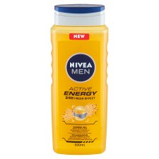 NIVEA Men Active Energy Shower Gel 500 ml