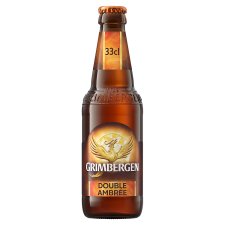 Grimbergen Double Ambrée belga apátsági barna sör 6,5% 0,33 l