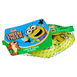 Zott Cheese Tiger zsíros ömlesztett sajt 4 db 80 g