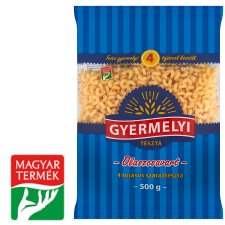 Gyermelyi Italian Twisted Dry Pasta with 4 Eggs 500 g