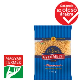 Gyermelyi olaszcsavart 4 tojásos száraztészta 500 g