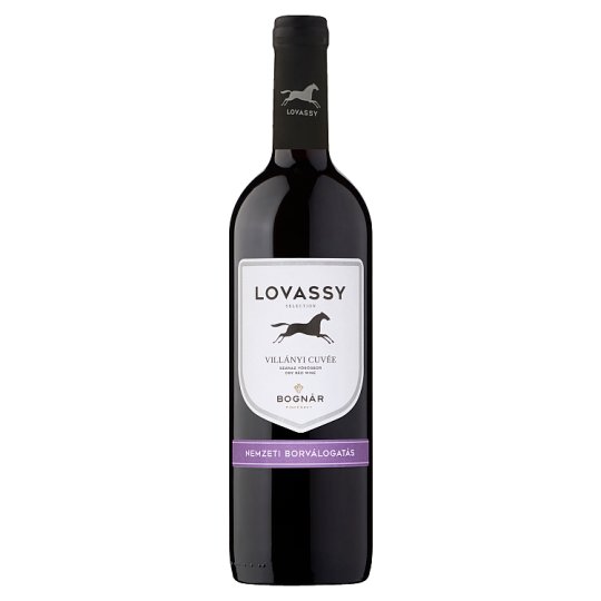 Lovassy Selection Villányi Cuvée száraz vörösbor 12% 750 ml