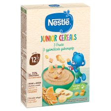 Nestlé Junior Cereals 3-gyümölcsös gabonapép 12 hónapos kortól 200 g