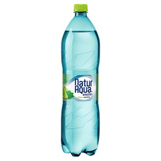 NaturAqua Emotion lime és menta ízű szénsavas üdítőital 1,5 l