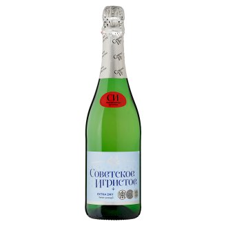 Szovjetszkoje Igrisztoje különlegesen száraz fehér pezsgő 11% 750 ml