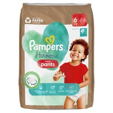 Pampers Harmonie Baby Bugyipelenka, Méret: 6, 19 db Pelenka, 15kg+