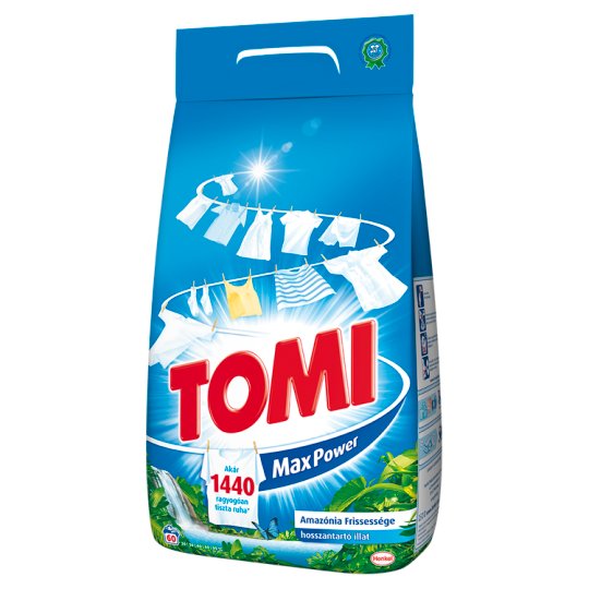 Tomi Max Power Amazónia Frissessége mosószer 60 mosás 4,2 kg