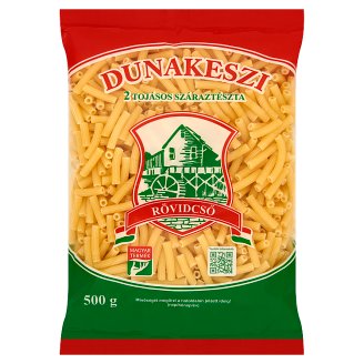 Dunakeszi rövidcső 2 tojásos száraztészta 500 g
