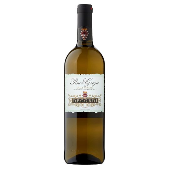 Decordi Pinot Grigio Delle Venezie Dry White Wine 11,5 750 ml Tesco