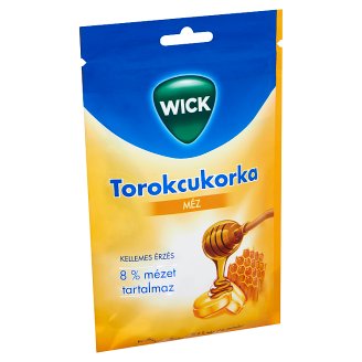 Wick mézes torokcukorka 72 g