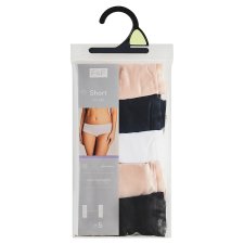 F&F Girls Underwear, 5-6 Years, White 5 pcs - Tesco Groceries