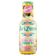 Arizona citrom ízű szénsavmentes üdítőital fekete tea kivonattal 450 ml 