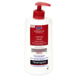 Neutrogena intenzív regeneráló testápoló norvég formulával érzékeny bőrre 400 ml
