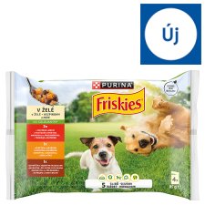 Friskies Complete Pet Food for Adult Dogs in Aspic 4 x 85 g (340 g)