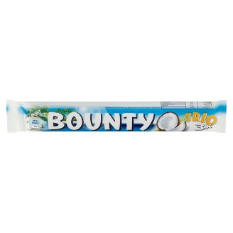 Bounty Trio kókuszos szeletek tejcsokoládéba mártva 3 db 85 g