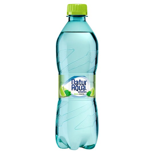 NaturAqua Emotion lime és menta ízű szénsavas üdítőital 500 ml