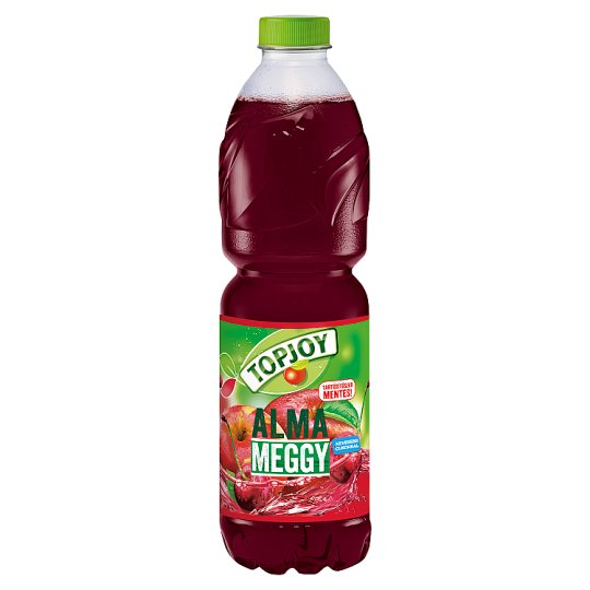 Topjoy alma-meggy ital cukorral és édesítőszerrel 1,5 l