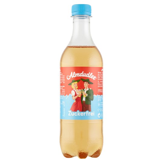 Almdudler Carbonated, SugarFree Soft Drink Made from Alpine Herbs with