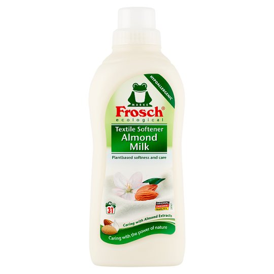 Frosch Ecological Almond Milk Textile Softener 31 Washes 750 ml Tesco Online, Tesco From Home