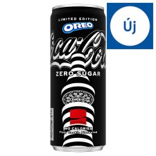 Coca-Cola Oreo Cola-Flavored Energy-Free Carbonated Soft Drink with Biscuit Flavoring 250 ml